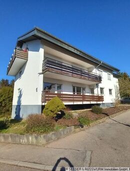 Helle, geräumige 2 - ZImmer ETW mit großem Sonnenbalkon - Bad Herrenalb