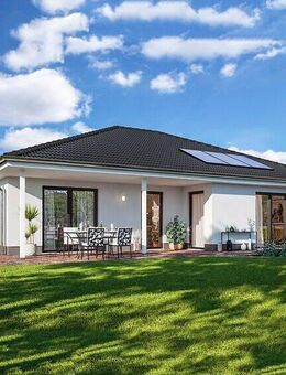 Winkelbungalow, Preis inkl. Grundstück, massiv gebaut - Morbach