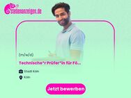 Technische*r Prüfer*in (m/w/d) für Förderprogramme im Bereich klimafreundliches Wohnen / Arbeiten - Köln