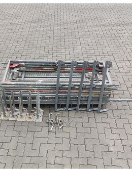 gebrauchtes Stahlgerüst mit Stahlbelag für 32,67 m² - Vöhringen (Bayern)