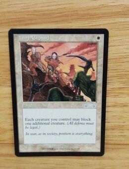 Magic The Gathering-Sammelkarte-High Ground - Nörvenich