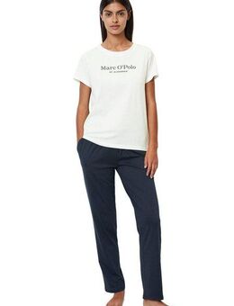 Marc O'Polo Unterziehshirt Mix & Match Cotton-Woven mit Logoprint auf der Brust
