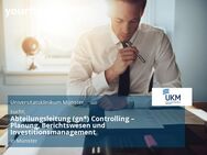 Abteilungsleitung (gn*) Controlling – Planung, Berichtswesen und Investitionsmanagement - Münster