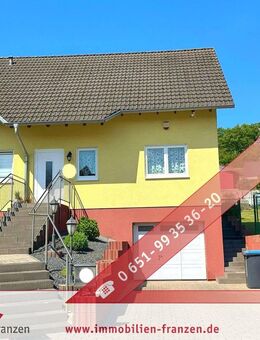 Familienparadies in Kirf: Streif-Haus mit Wintergarten, Kamin und großem Garten - einzugsbereit und hochwertig ! - Kirf