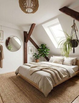 Schöne 3,5- Zimmer Dachgeschoss Wohnung mit Gartenmitbenutzung - Luckenwalde