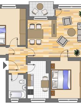 Demnächst frei! 3-Zimmer-Wohnung in Gladbeck Brauck - Gladbeck