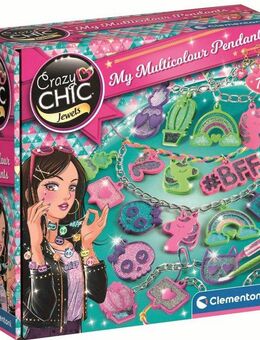 Clementoni® Kreativset Crazy Chic, Meine bunten Anhänger