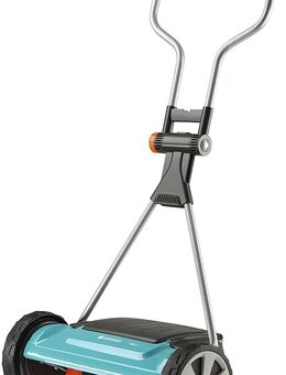 Gardena Comfort Spindelmäher 400 C: Handrasenmäher mit 40 cm Arbeitsbreite für bis zu 250 m² Rasenfläche, Messerwalze aus Qualitätsstahl, berührungslose Schneidetechnik (4022-20) - Wuppertal
