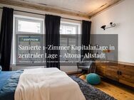 Ideale Kapitalanlage zur Kurzzeitvermietung - sanierte 1-Zimmer Altbauwohnung - Hamburg