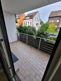 Schöne 1 Zimmerwohnung mit Balkon im EG