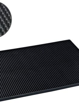 WENKO Geschirrständer Modell Maxi, Abtropfmatte für Geschirr mit Noppenstruktur, extra groß