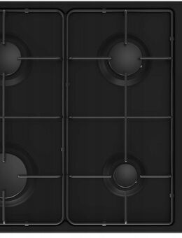 Exklusives Gaskochfeld 60 cm Autark Einbauherd Schwarz - Wuppertal