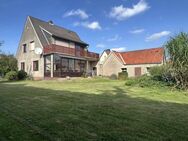 Vollunterkellertes Wohnhaus mit Garage und Nebengebäude in ruhiger Lage auf großem Grundstück in Harpstedt - Harpstedt