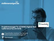 Projektmanager*in ATHENE Digital Hub Cybersecurity (m/w/d) - Darmstadt
