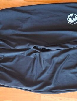 Jogginghose Damen - schwarz mit Aufdruck - Gr. 5XL - Lörrach