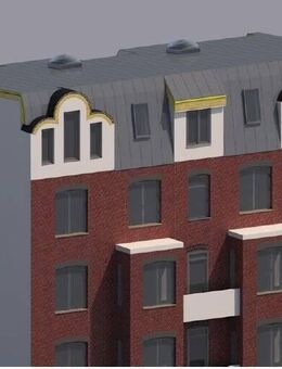 Gr. Dachgeschoss mit Baugenehmigung zum Selbstausbau - ruhige City-Lage - stilvoller Altbau - Kiel