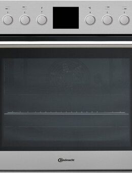 BAUKNECHT Elektro-Herd-Set Heko Swing, mit 2-fach-Teleskopauszug, Hydrolyse, Hydrolyse, Umluft, 2-fach-Teleskopauszug