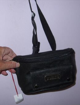 TA-181 Bauchtasche, Geldtasche, Herrentasche, Unisex, schwarz, Black Bag - Lübeck