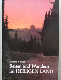L. Volken: Reisen und Wandern im Heiligen Land (1983) + Postkarte Jerusalem - Münster