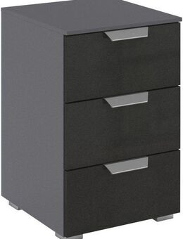 rauch Nachtkommode Nachttisch Nachtkonsole ORIAS in Dekor- oder Hochglanzfront (Breite 40 cm), mit 3 geräumigen Schubladen für viel Stauraum MADE IN GERMANY