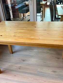 10 x Echtholztisch "NORDEN" Birke IKEA B/L/H 74,5/135/75 cm aus Pensionsauflösung (guter Zustand) - Klötze