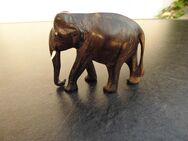 Holz Elefant Palisander? dunkel Deko-Figur 4,- - Flensburg
