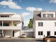 Neubau freistehendes Einfamilienhaus mit Einliegerwohnung großer Garage als Effizienzhaus 40 und der Option passiv zu kühlen - Brühl (Baden-Württemberg)