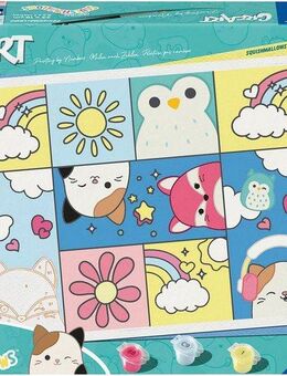 Ravensburger Malen nach Zahlen Squishmallows, Made in Europe