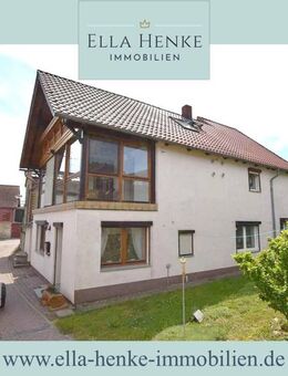 Idyllisch gelegenes Einfamilienhaus mit wunderschönem Garten + Garage. - Oebisfelde-Weferlingen