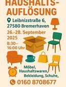 Haushaltsauflösung 🏠 Von A bis Z alles dabei in 27580
