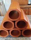 Ton Rohr, Deko, Weinregal, Weinlager, Drainage in 86565