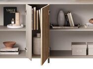 INOSIGN Sideboard Gent Breite 210 cm, Kommode mit 4 Türen u. 2 offenen Fächern, Anrichte, Push-to-open Funktion