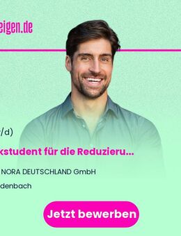 Werkstudent (m/w/d) für die Reduzierung und/oder Optimierung des Handling-Aufwandes - Rodenbach (Hessen)