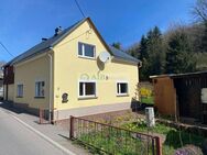 Bezugsfertiges Einfamilienhaus, ländliche Wohnlage, Garten, Nebengelass - Pfaffroda