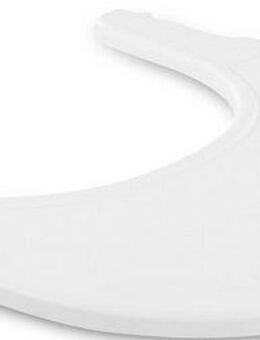 Hauck Hochstuhltablett Alpha Click Tray, weiß, Kunststoff, für Hauck Hochstuhl Alpha+