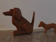 Hund Holz Figur geschnitzt Handarbeit Deko Vintage 10,- - Flensburg