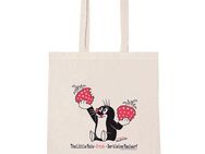 LOGOSHIRT Henkeltasche Baumwolltasche Der kleine Maulwurf, mit coolem Motiv
