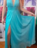 italy handmade Georgette Cocktail Dress in 80331