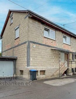 Große DHH mit bis zu 3 Wohnungen und Gewerbefläche ( Laden/Büro ) - Wannweil