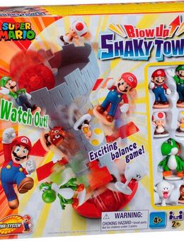 EPOCH Games Spiel Super Mario™ Blow Up! Shaky Tower, Familienspiel