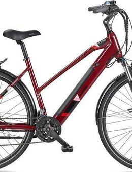 Telefunken E-Bike Trekkingrad Expedition XC940, 24 Gang Shimano Acera Schaltwerk, Kettenschaltung, Heckmotor, 417,6 Wh, (Straßenzulassung, ca. 100 km Reichweite, hydraulische Scheibenbremsen), Trekking Elektrofahrrad, Damen, 28 Zoll, 36 V 417,6 Wh...