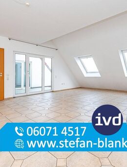 Wohnen mit Weitblick: große, helle 2-Zimmer-Wohnung - Groß Zimmern