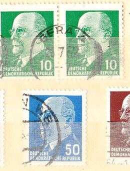 DDR Walter Ulbricht Briefmarken (420) - Hamburg