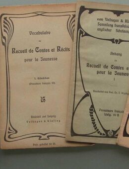 Recueil de Contes et récits pour la Jeunesse (+3 Beihefte) (1905) - Münster