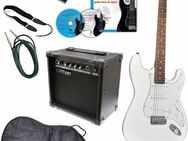 Clifton E-Gitarre E-Gitarren Set, 10 teilig, Set, Komplettset