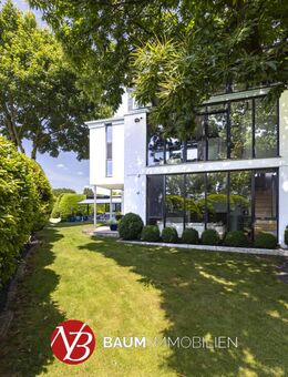 Architektonisches Unikat in ruhiger Feldrandlage - stilvolles Anwesen nahe des Rheins - Meerbusch