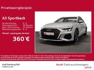 Audi A3, Sportback 40 TFSI e S line, Jahr 2023 - Hamburg