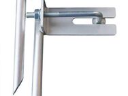 KRAUSE Leiternspitzen CombiSystem, für Leitern mit Holmquerschnitte 64 x 25 mm bis 97 x 25 mm, zum Aufschrauben, (Set, 2-St)