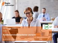 Kundenservicemitarbeiter (m/w/d) - Kempten (Allgäu)