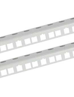 HMF 2x Rackschiene für Serverschrank 10 Zoll 9 HE grau #66809-07 - Birkenfeld (Baden-Württemberg)